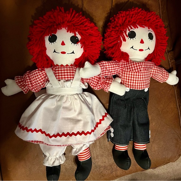 18” length NWOT Raggedy Ann & Andy Dolls. - Picture 9 of 9